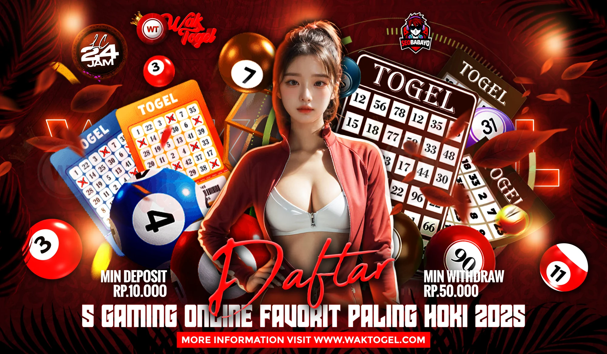 WAKTOGEL 🎖 5 Daftar Gaming Online Favorit Paling Hoki 2025